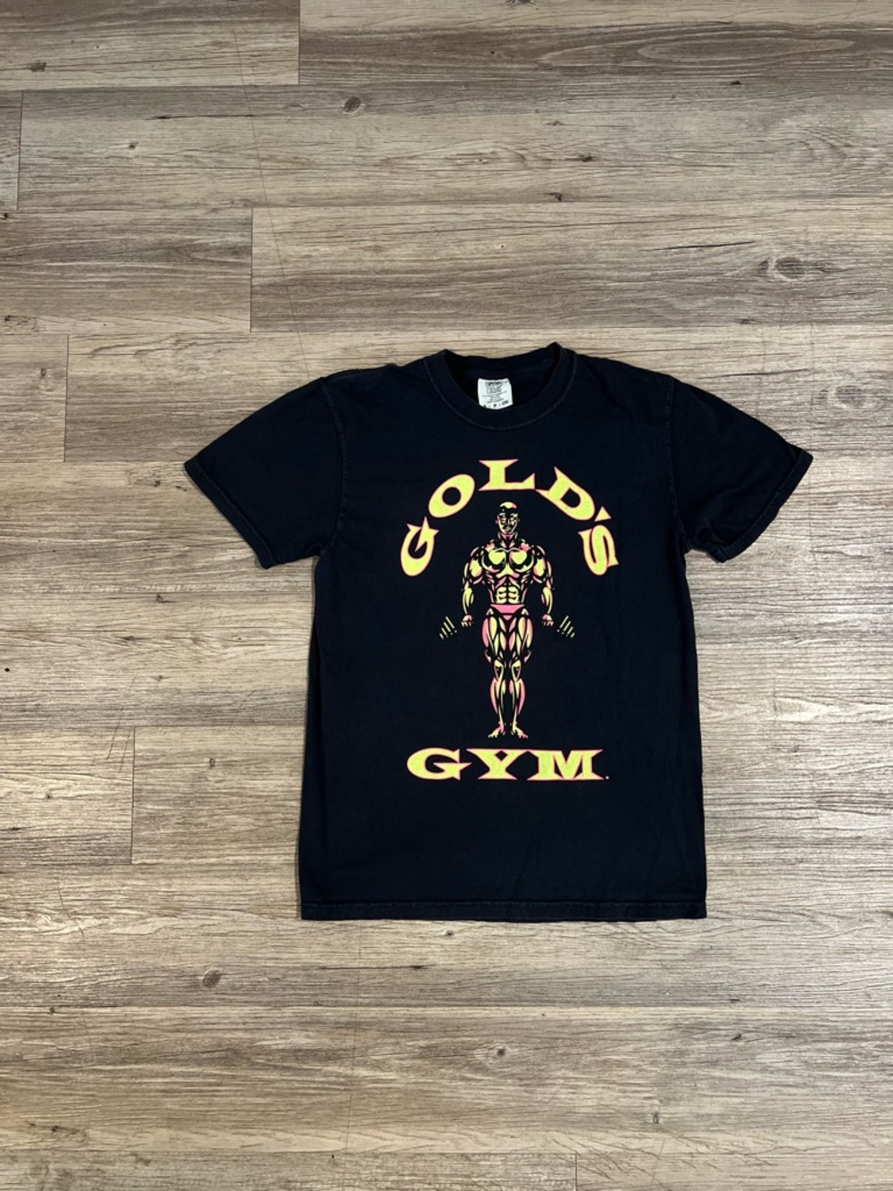 Gold’s Gym T-Shirt Men’s Small Black Short Sleeve Graphic Logo